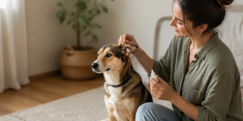 How to Give Ear Drops to a Dog Without Making It a Fight