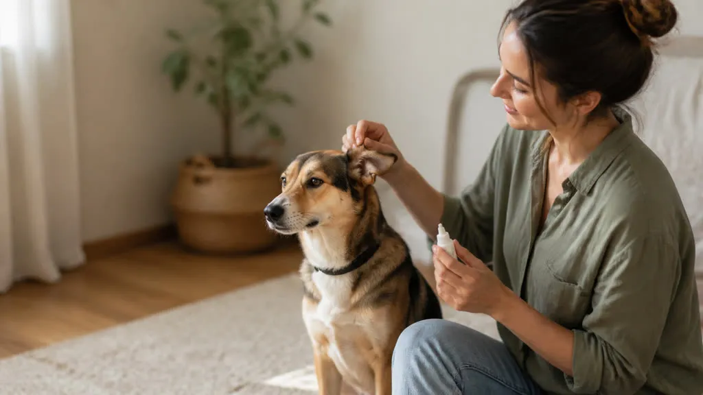 How to Give Ear Drops to a Dog Without Making It a Fight