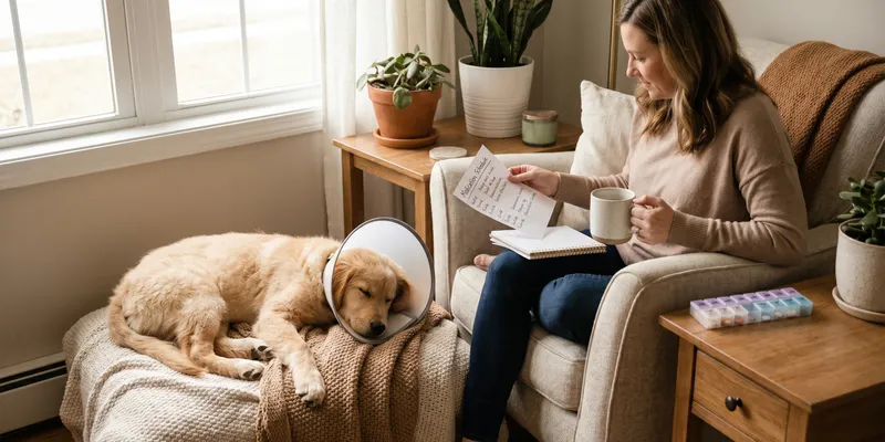 Dog After Surgery Care at Home: What to Watch and How to Stay Organized