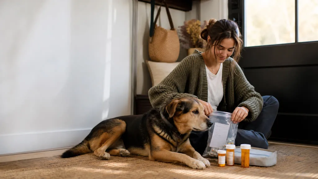 How to Make a Dog Emergency Medication List Before You Need It