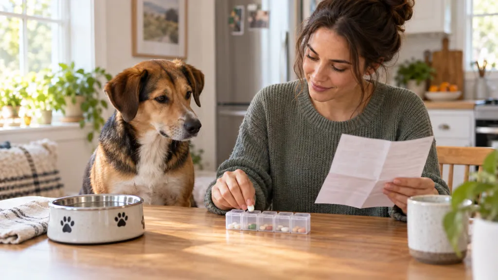 Dog medication change checklist: how to reset the routine safely
