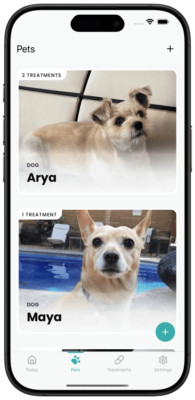 Keep every pet organized & cared for